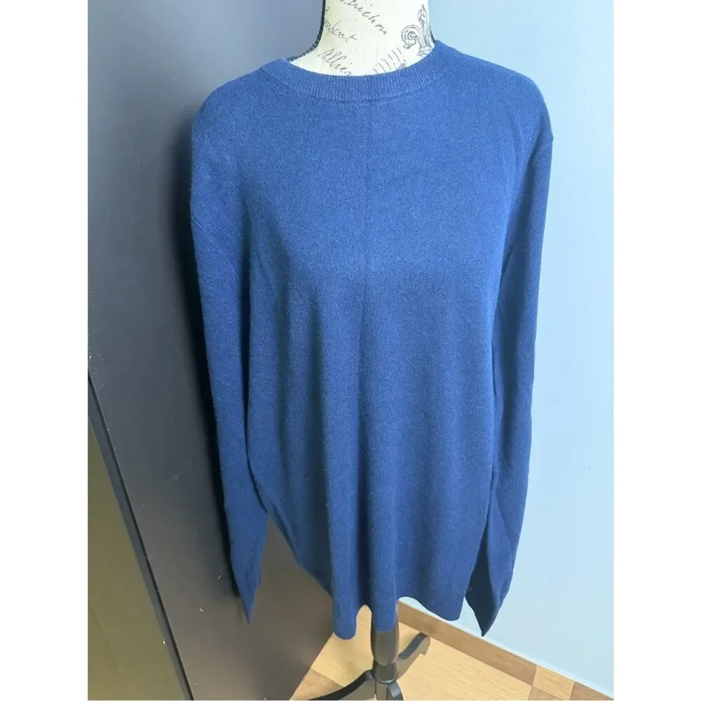 J.Crew Tall cashmere crewneck sweater NWT Size L-T